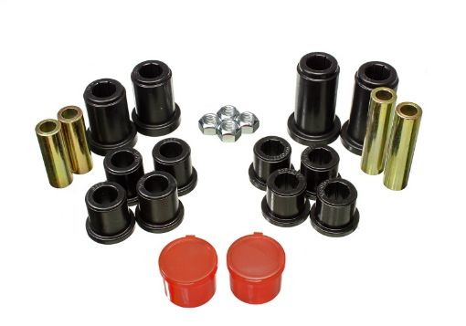 Picture of Energy Suspension 07 - 13 Chevrolet Silverado 1500 4WD Front Control Arm Bushing Set - Black