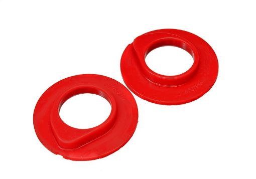 Picture of Energy Suspension 90 - 96 Ford F - 150Ford Bronco Front Coil Spring Isolator Set - Red