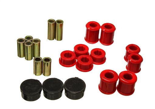 Picture of Energy Suspension 93 - 98 Toyota Supra Rear Control Arm Bushing Set - Red