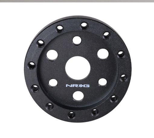 Picture of NRG 3 Hole to 6 Hole Steering Wheel Adapter 12in. - Black
