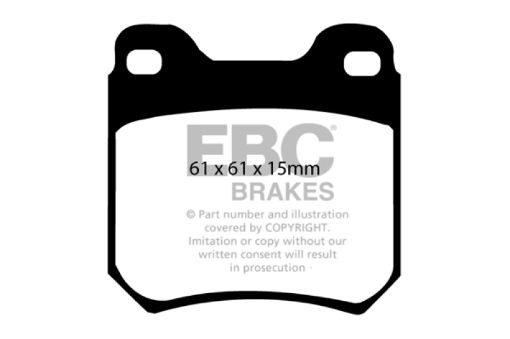 Picture of EBC 98 Saab 9 - 3 2.0 Turbo Yellowstuff Rear Brake Pads