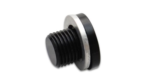 Picture of Vibrant M12 x 1.25 Metric Aluminum Port Plug with Crush Washer