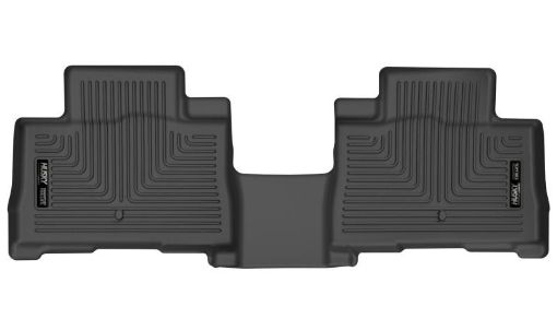 Picture of Husky Liners 2020 Lincoln Aviator X - Act Contour Rear Black Floor Liners