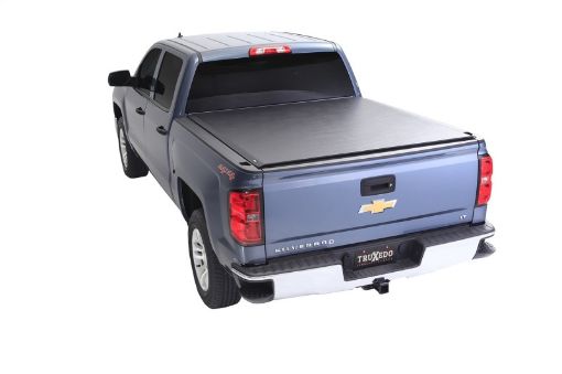 Picture of Truxedo 07 - 13 GMC Sierra Chevrolet Silverado 25003500 Dually wBed Caps 8ft Lo Pro Bed Cover