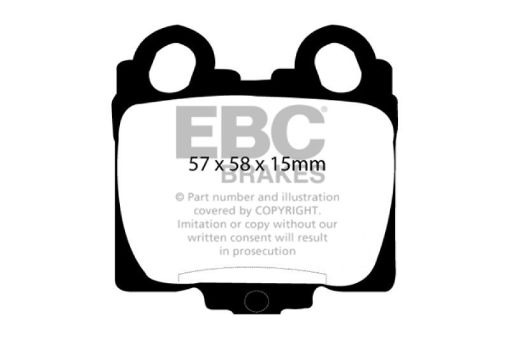 Picture of EBC 98 - 05 Lexus GS300 3.0 Greenstuff Rear Brake Pads