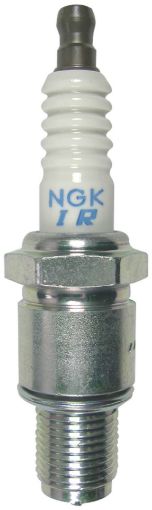 Picture of NGK Laser Iridium Trailing Spark Plugs Box of 4 (RE9B - T)