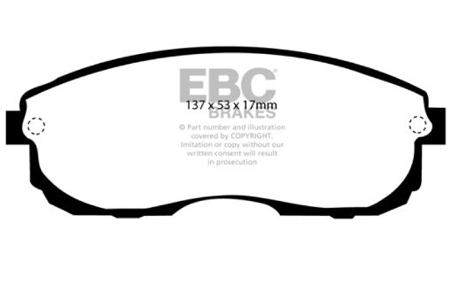 Picture of EBC 99 - 01 Infiniti G20 2.0 Greenstuff Front Brake Pads