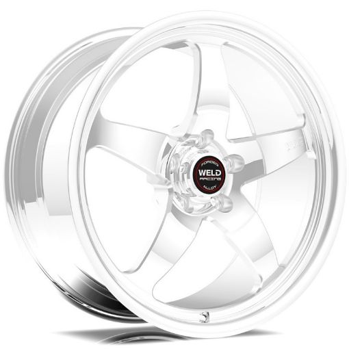 Picture of Weld S71 20x10.5 5x5 BP 7.7in. BS(50mm Offset) Polished Wheel (High Pad) - Non - Beadlock