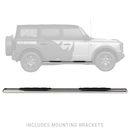 Picture of Go Rhino 18 - 20 Jeep Wrangler JLU 1000 Series Side Steps - SS