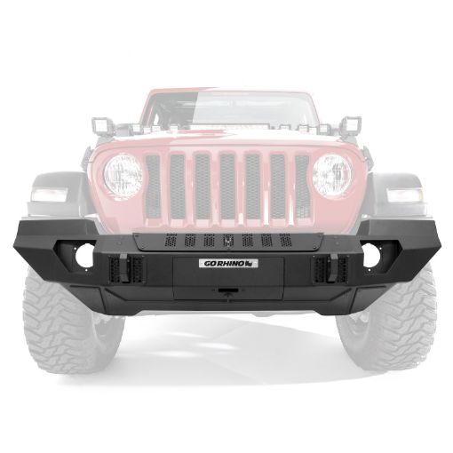 Picture of Go Rhino 07 - 20 Jeep Wrangler JLJLUJKJKUGladiator JT Trailline Front Full Width Bumper