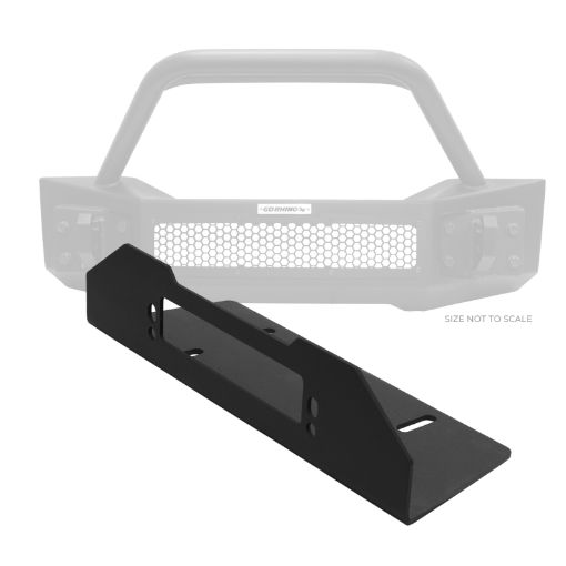 Picture of Go Rhino 07 - 20 Jeep Wrangler JLJLUJKJKUGladiator JT Trailline Bumper Fairlead Mount Plate