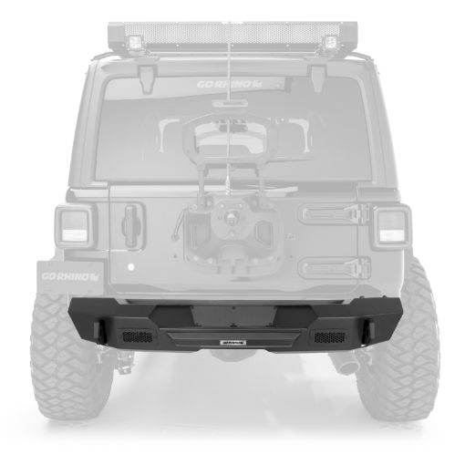 Picture of Go Rhino 07 - 18 Jeep Wrangler JK Trailline Rear Stubby Bumper