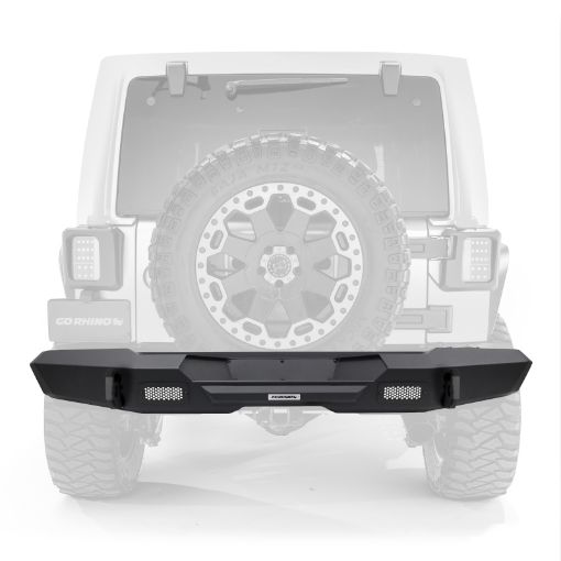 Picture of Go Rhino 07 - 18 Jeep Wrangler JK Trailline Rear Full Width Bumper