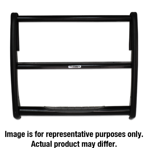 Picture of Go Rhino 15 - 17 Ford F - 150 3000 Series StepGuard - Black (Center Grille Guard Only)