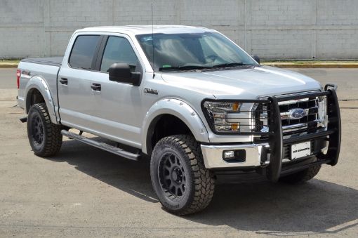 Picture of Go Rhino 04 - 04 Ford F - 150 3000 Series StepGuard - Black (Center Grille Guard Only)