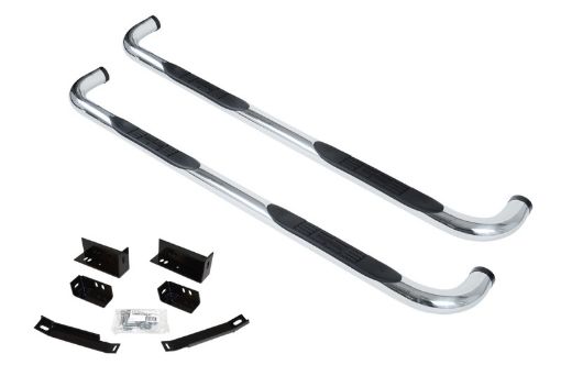 Picture of Go Rhino 14 - 19 Chevrolet Silverado 1500 LD (Classic) 4000 Series SideSteps - Cab Length - SS