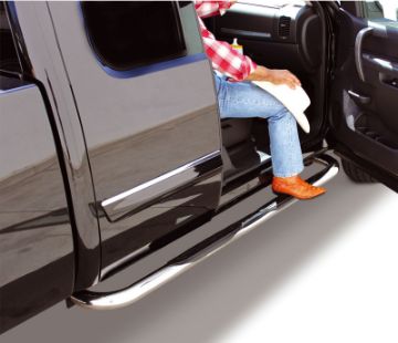 Picture of Go Rhino 04 - 15 Nissan Titan 4000 Series SideSteps - Cab Length - SS