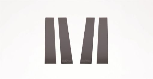 Picture of Putco 14 - 18 GMC Sierra LD - Fits Double CabCrew Cab Black Platinum Pillar Posts