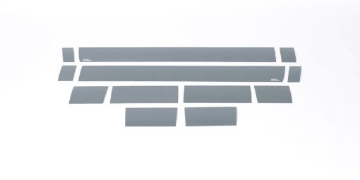 Picture of Putco 07 - 13 Chevy Silv Reg Cab 6.5ft Standard Box - 6in Wide - 12pcs Black Platinum Rocker Panels