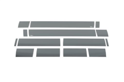 Picture of Putco 07 - 13 Chevy Silv Ext Cab 6.5ft Standard Box - 6in Wide - 14pcs Black Platinum Rocker Panels