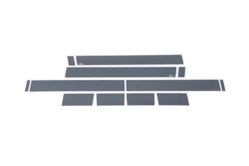 Picture of Putco 07 - 13 Chevy Silverado Crew Cab 5.5 Box - 6in Wide (12pcs) Black Platinum Rocker Panels