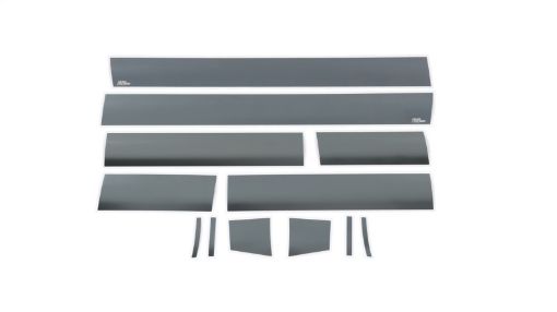 Picture of Putco 07 - 13 GMC Sierra Extended Cab 6.5ft Short Box - 6in - 12pcs Black Platinum Rocker Panels