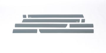 Picture of Putco 15 - 19 Chevy Silverado HD - Crew Cab Dually (8pcs) Black Platinum Rocker Panels