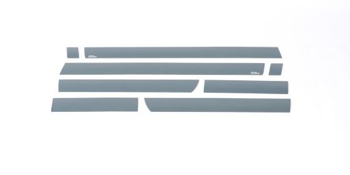 Picture of Putco 15 - 19 Chevy Silverado HD - Double Cab Dually 8pcs Black Platinum Rocker Panels