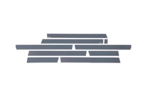 Picture of Putco 14 - 18 GMC Sierra LD - Crew Cab - 6.5in Bed (10pcs) Black Platinum Rocker Panels