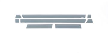 Picture of Putco 15 - 19 Chevy Silverado HD Dually Regular Cab (8pcs) Black Platinum Rocker Panels