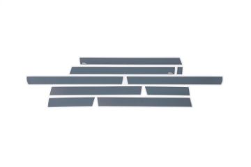 Picture of Putco 15 - 19 GMC Sierra HD Crew Cab 8ft Long Box (10pcs) Black Platinum Rocker Panels