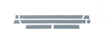 Picture of Putco 15 - 19 GMC Sierra HD Regular Cab Dually (8pcs) Black Platinum Rocker Panels