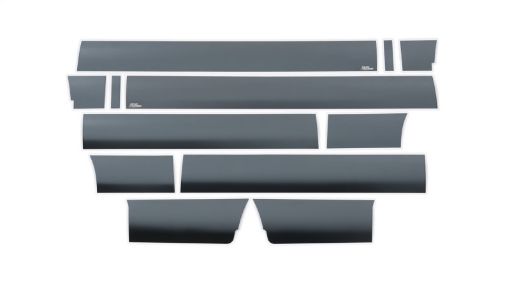 Picture of Putco 09 - 14 Ford F - 150 Super Crew Cab 5.5 Box - 7in Wide (12pcs) Black Platinum Rocker Panels