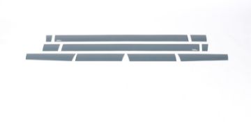 Picture of Putco 15 - 20 Ford F - 150 Reg Cab 6.5ft - (4.25in Tall - 10pcs) Black Platinum Rocker Panels