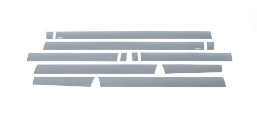 Picture of Putco 15 - 20 Ford F - 150 Super Cab 8ft Long Box (4.25in Tall - 12pcs) Black Platinum Rocker Panels