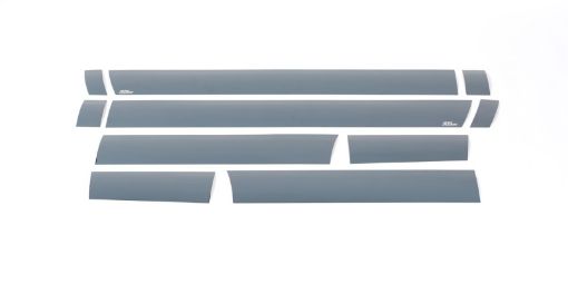 Picture of Putco 11 - 16 Ford SuperDuty - Reg Cab 8ft (10pcs - 6.25in Wide) Black Platinum Rocker Panels