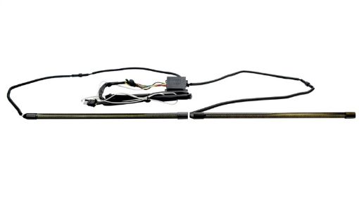 Picture of Putco 2019 Ram 1500Jeep Wrangler JKJL 18in Red Split Blade LED Tailgate Light Bar (Pair)