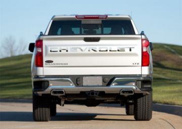 Picture of Putco 19 - 20 Chevy Silverado 1500 - Stainless Steel Tailgate Letters CHEVROLET Chevrolet Letters