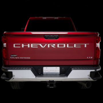 Picture of Putco 2020 Chevy Silv 25003500 - SS Tailgate Letters CHEVROLET - Stamped Version Chevrolet Letters