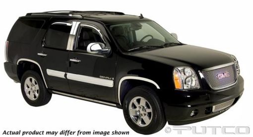Picture of Putco 07 - 14 GMC Yukon XL wo Side Molding DHFTCHLMCRHTLWH Chrome Trim Accessory Kits