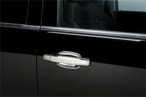 Picture of Putco 14 - 18 Chevy Silverado LD - 4 Door - wo Passenger Side Keyhole - Deluxe Door Handle Covers