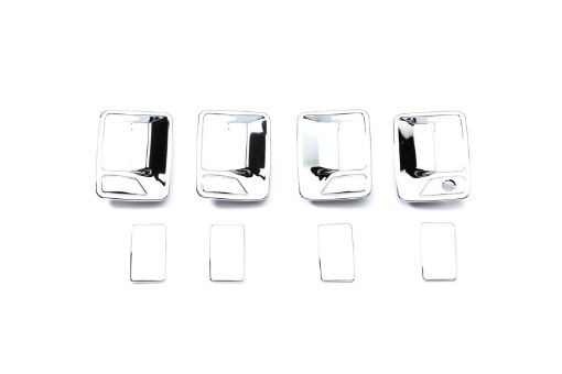 Picture of Putco 99 - 16 Ford SuperDuty wo Passenger Keyhole (4 Door) Door Handle Covers