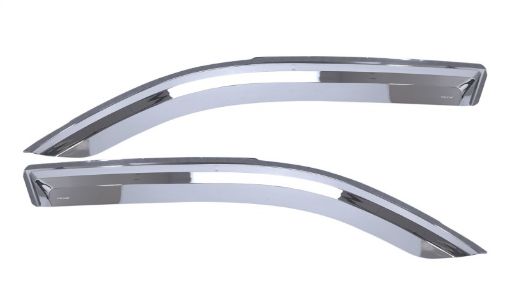 Picture of Putco 19 - 20 Ram 1500 - Crew Cab (Set of 2) - Excl regular Cab Element Chrome Window Visors