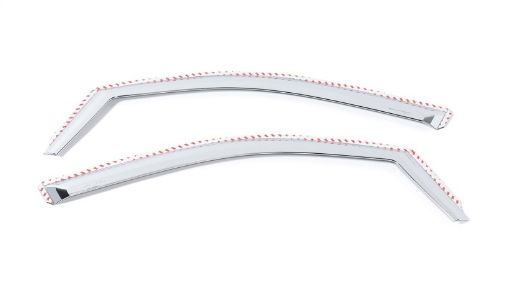 Picture of Putco 2020 Chevy SilvSierra HD 25003500 CrewDbl Cab (Front Only) Element Chrome Window Visors