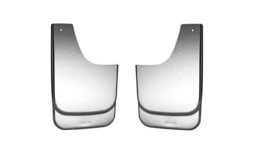 Picture of Putco Universal - Set of 2 (Can Be Used on Front or Rear) 17.71in x 11.95in Form Fitted Mud Skins