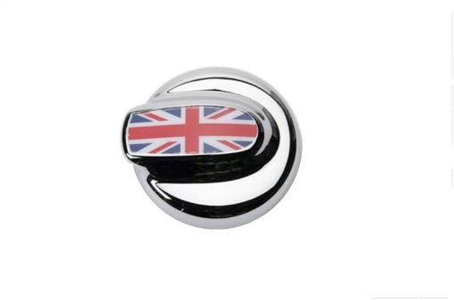 Picture of Putco 11 - 13 Mini Cooper - Fuel Door Cover - Union Jack (Countryman) Fuel Tank Door Cover