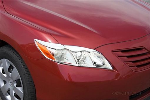 Picture of Putco 07 - 09 Toyota Camry (eyebrow Style) Head Lamp Overlays Rings