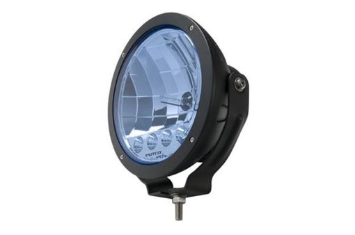 Picture of Putco HID Off Road Lamp w4 LED DayTime Running Lights - 9in Black Housing w Blue Tinted Lens