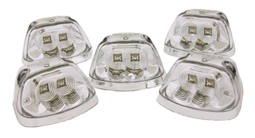 Picture of Putco 94 - 98 RAM - Clear - 5pc Kit (Amber) LED Roof Lamps (Replacement)