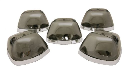 Picture of Putco 94 - 98 RAM - Ion Chrome - 5pc Kit (Amber) LED Roof Lamps (Replacement)